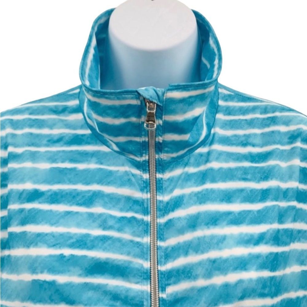Lauren Ralph Lauren Sportswear Nautical Windbreaker Jacket Sz L - Picture 5 of 13